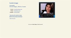 Desktop Screenshot of lucialongo.com